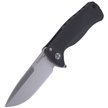 Nóż LionSteel SR22A Aluminum Black, Satin Blade (SR22A BS)
