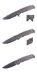 Nóż LionSteel T.R.E. Titanium Grey, Satin Blade (TRE GY)