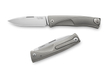 Nóż LionSteel Thrill Titanium Gray, Satin Blade (TL GY)