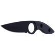 Nóż Martinez Albainox Black ABS, Black Blade (32546)