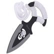 Nóż Martinez Albainox Skull Dagger White Wrapped, Black (32452)