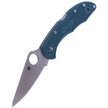 Nóż Spyderco Delica 4 Blue FRN K390 Plain (C11FPK390)