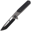 Nóż WE Knife Arsenal Gray Titanium / Black G10, Black Stonewashed / Satin by Ostp Hel (WE20073-3)