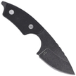 Nóż na szyję Herbertz Solingen Neck Knife Black G10, Black Stonewashed AISI 420 (55041)