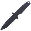 Nóż treningowy K25 Null Black, Etui (32463)