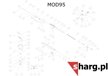 Pierścień sworznia do wiatrówki Hatsan MOD 33-35S, MOD 55S-155, Dominator 200, Proxima (107)